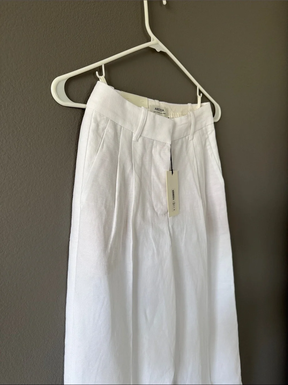 ARITZIA EFFORTLESS LINEN PANT